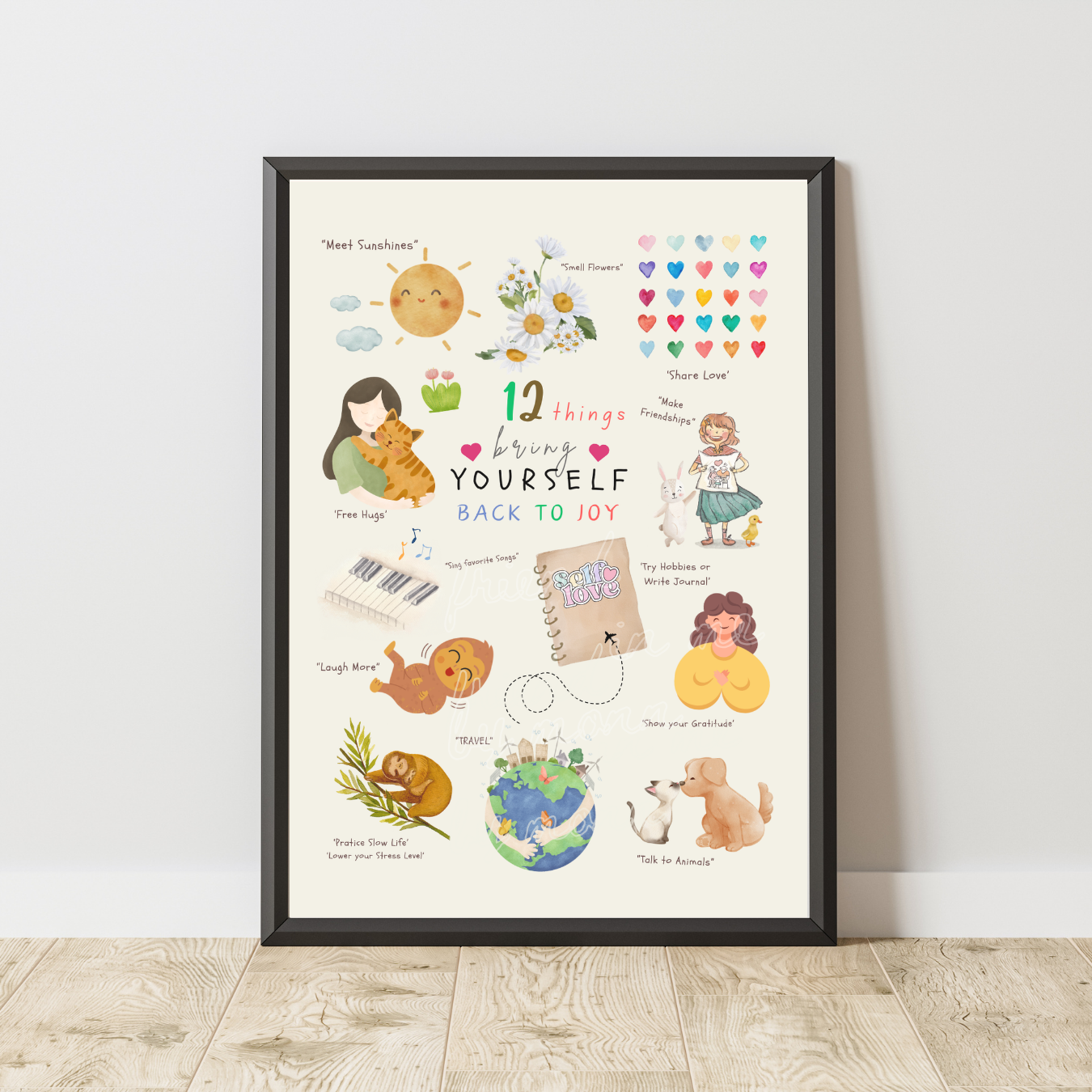 Digital Art Prints 12 tips for enjoy life