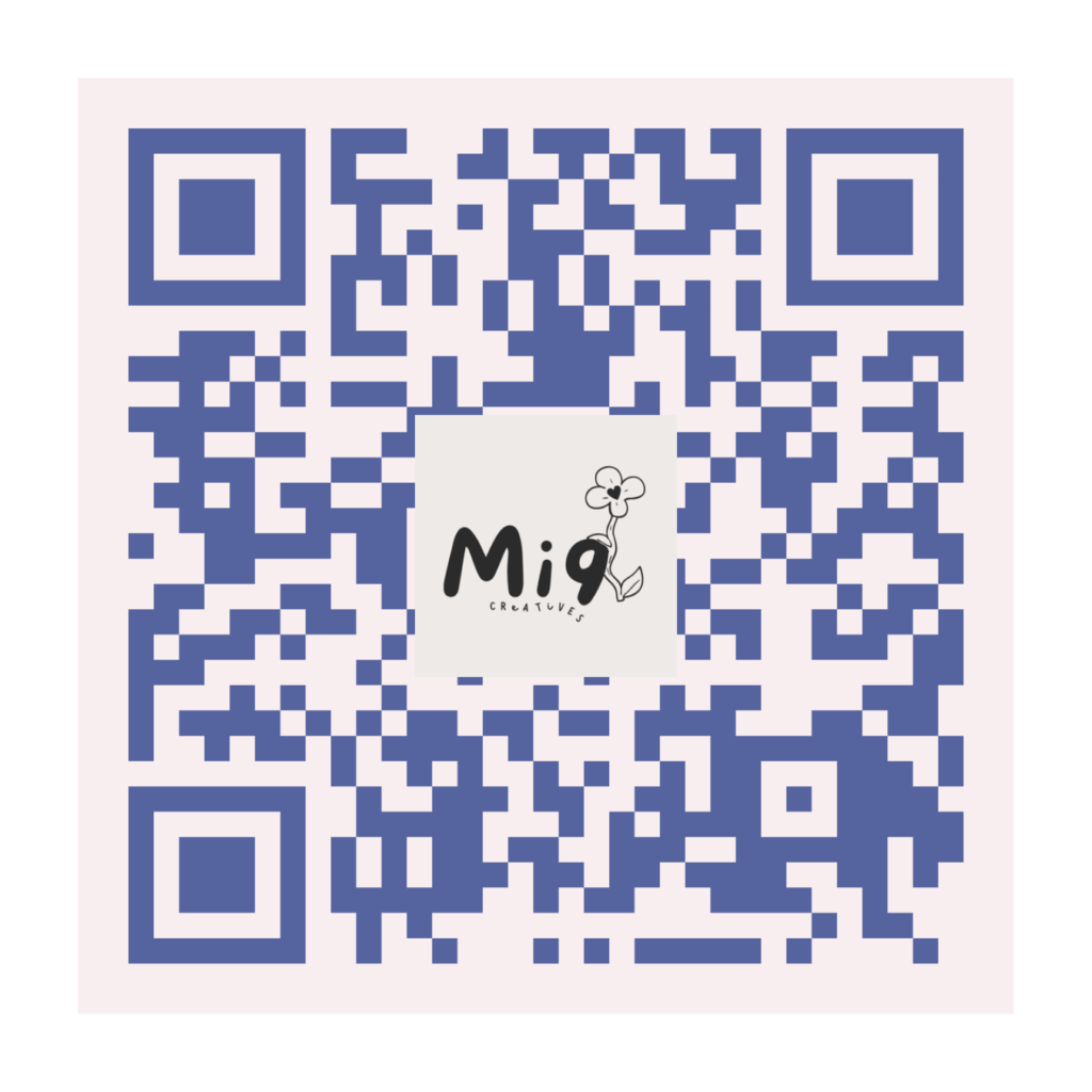 Etsy shop Mi9 creative OR code