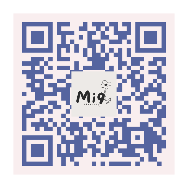 Etsy shop Mi9 creative OR code