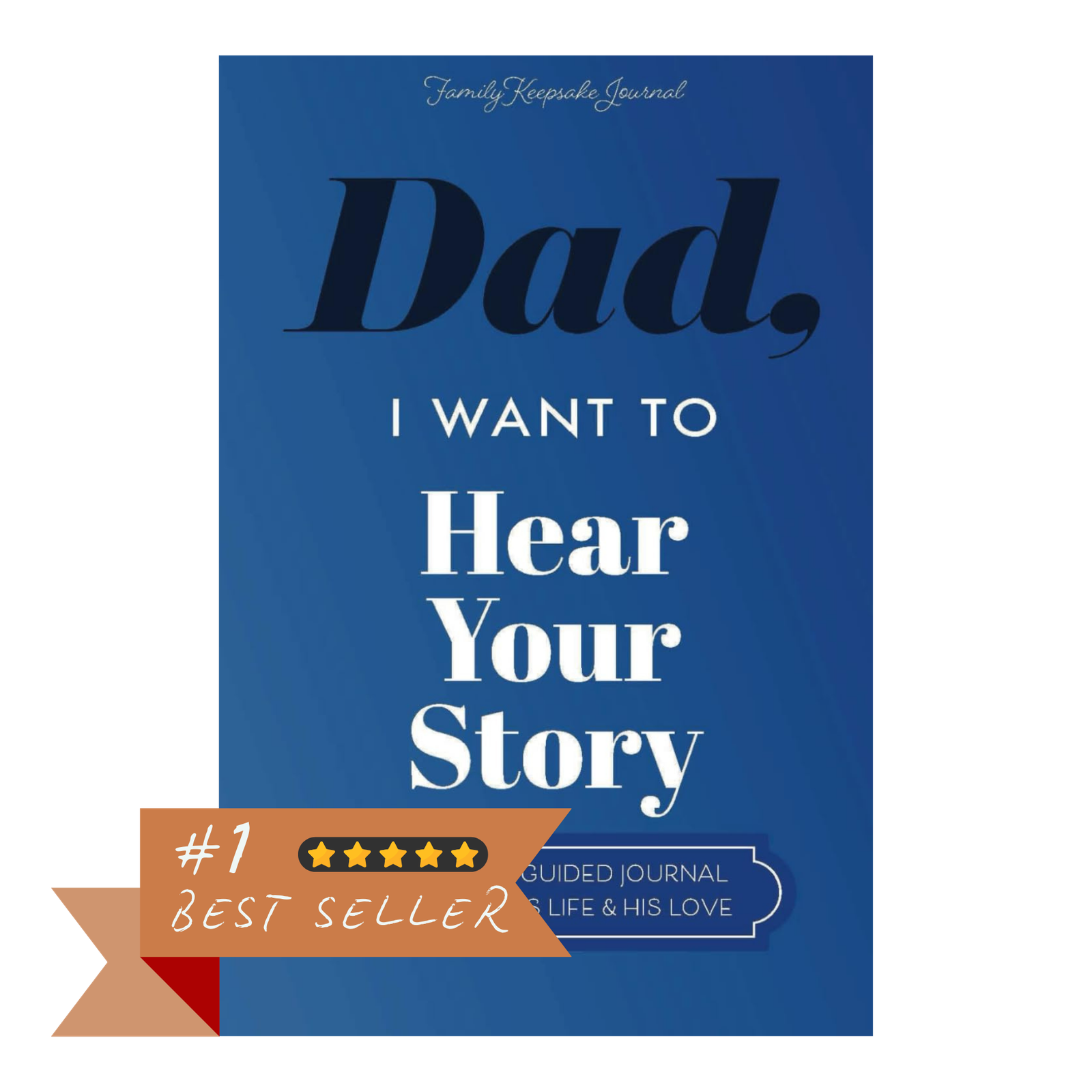 10 Best Self-Growth Journals That Turn Reflection Into a Happy Daily Habit Book , Guided Journal - Dad tell me your story