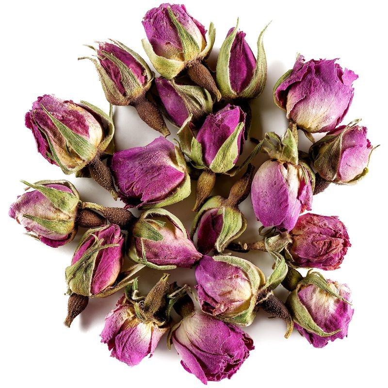 dried flower - rose petal buds