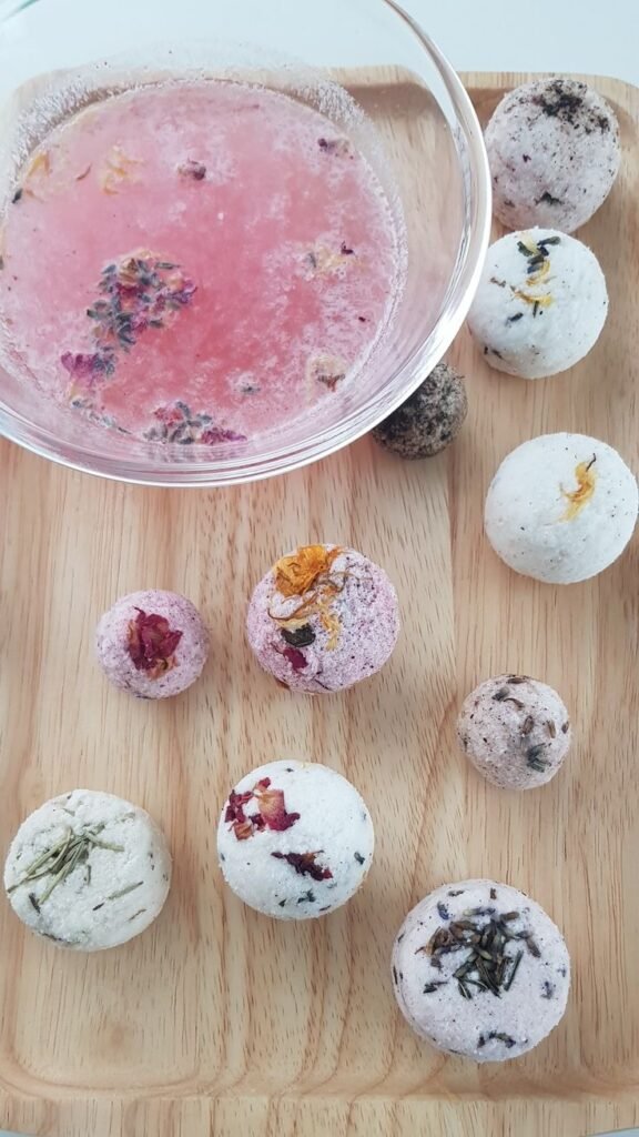 diy bath bomb - fun finds