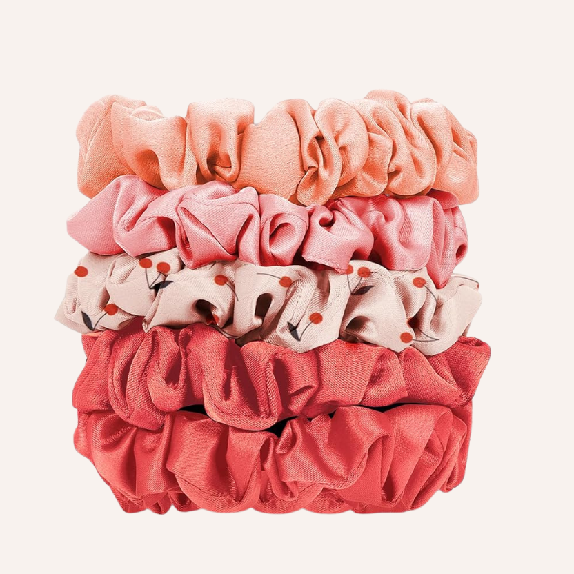 Kitsch Ultra-Petite Softer Than Silk Satin Scrunchies , Stylish Hair