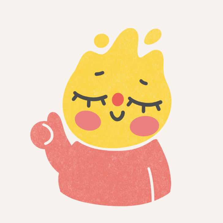 feeling supported - friend in me by monn