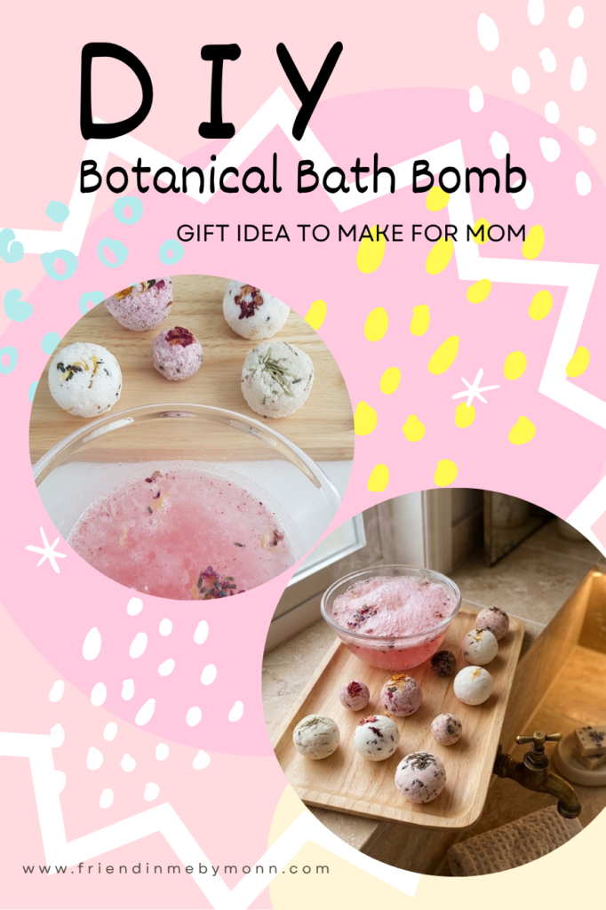 Easy DIY Bath Bomb Recipe with Flowers