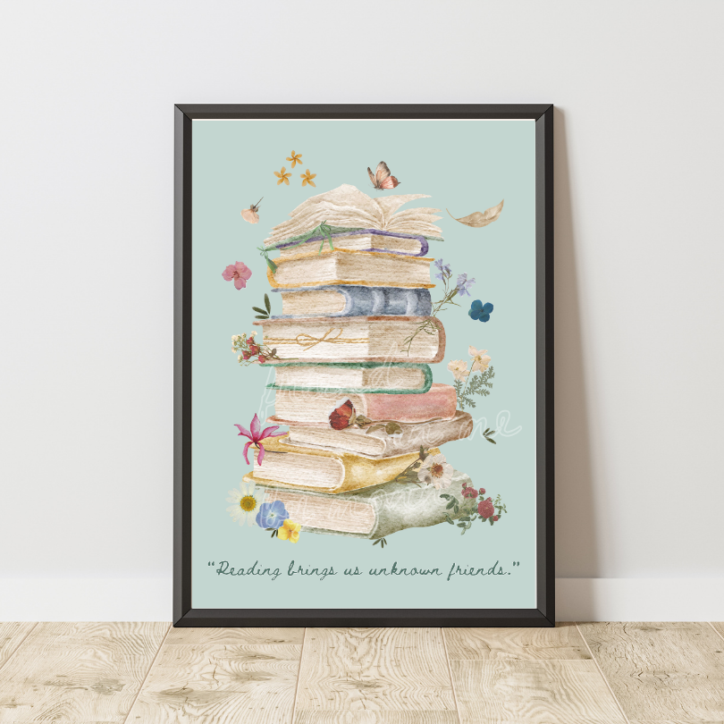 Read Books Quote poster